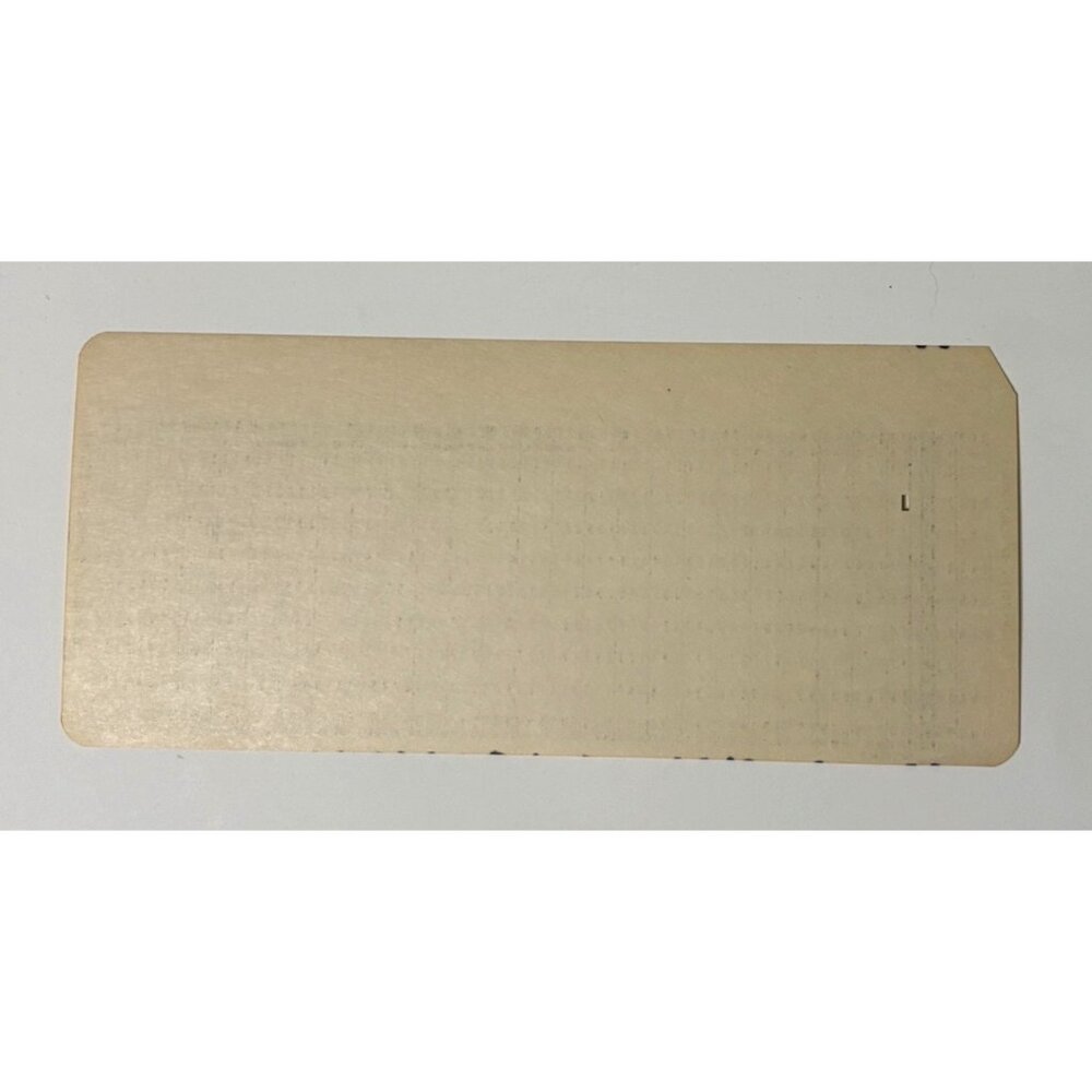 Lot 10 Vintage Computer Data Punch Cards Berkeley Computer Science University - Picture 5 of 5
